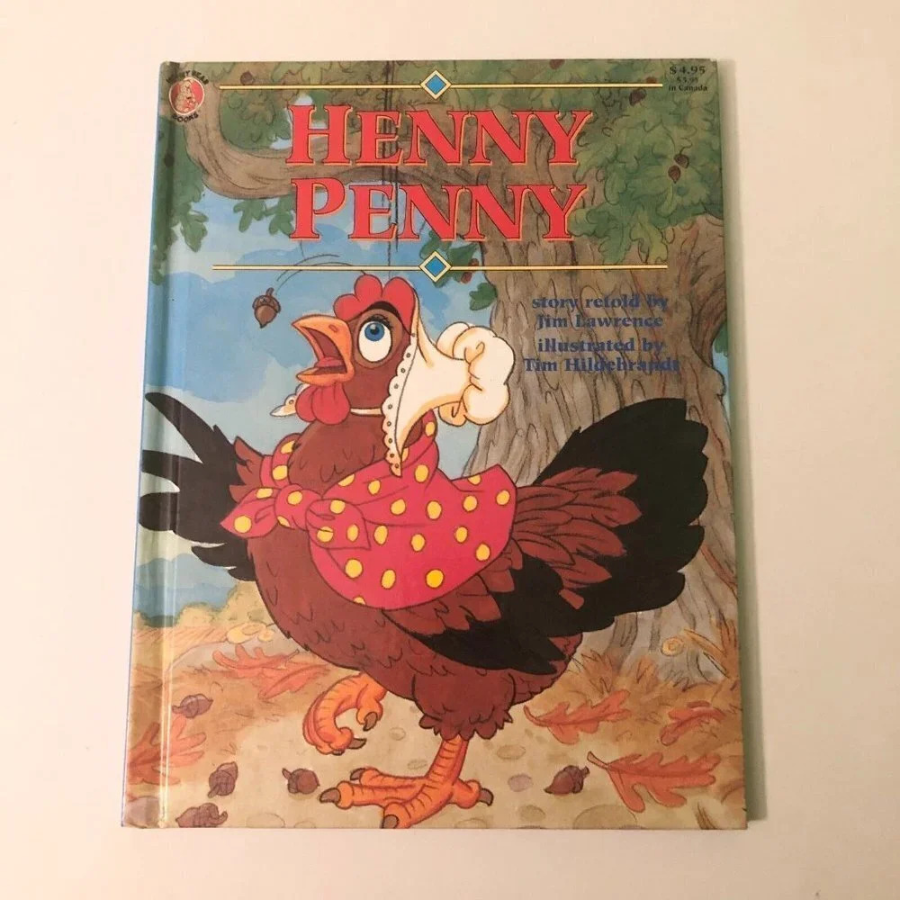Vintage 1994 Henny Penny Retold By Jim Lawrence Modern Publishing